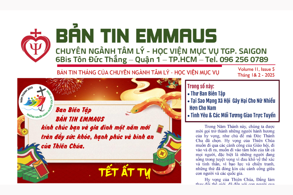 Bản tin Emmaus tháng 1 và tháng 2/2025