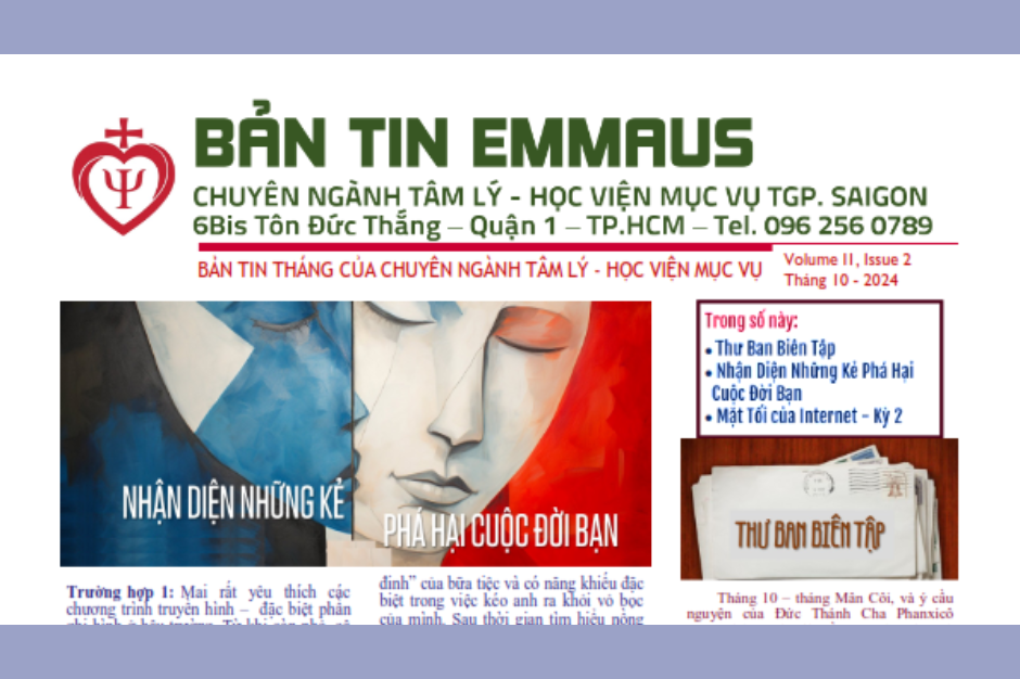 Bản tin Emmaus tháng 10 - 2024