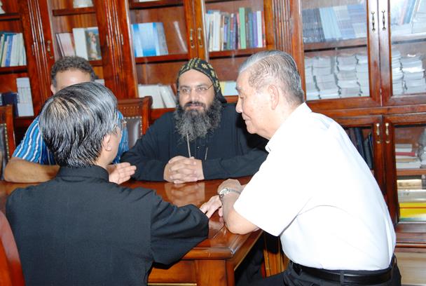 Phái đoàn Chính thống Copt thăm Đức Hồng y
