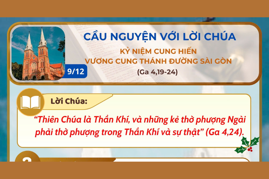 Cầu nguyện với Lời Chúa - Cung hiến Vương cung Thánh đường