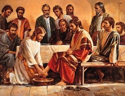 Daily Meditation: ``After Jesus had washed the feet of the disciples...``