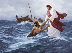 Daily Meditation: ``Lord, if it is you, command me to come to you walking on the water``