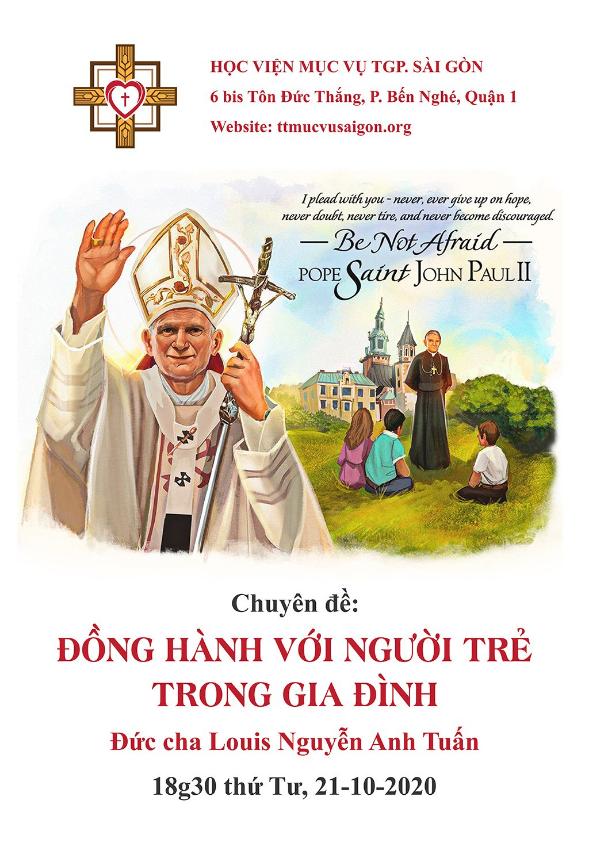 Sinh hoạt chuyên đề mừng thánh Gioan Phaolô II (21.10.2020)