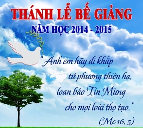 29/5: Thánh lễ Bế giảng niên khóa 2014-2015