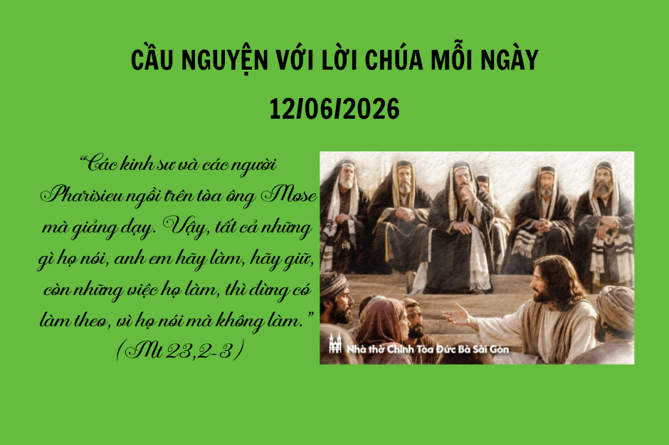 Cầu nguyện với Lời Chúa mỗi ngày - 12/06/2026
