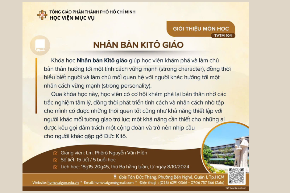 Học viện Mục vụ - Nhân bản Kitô giáo