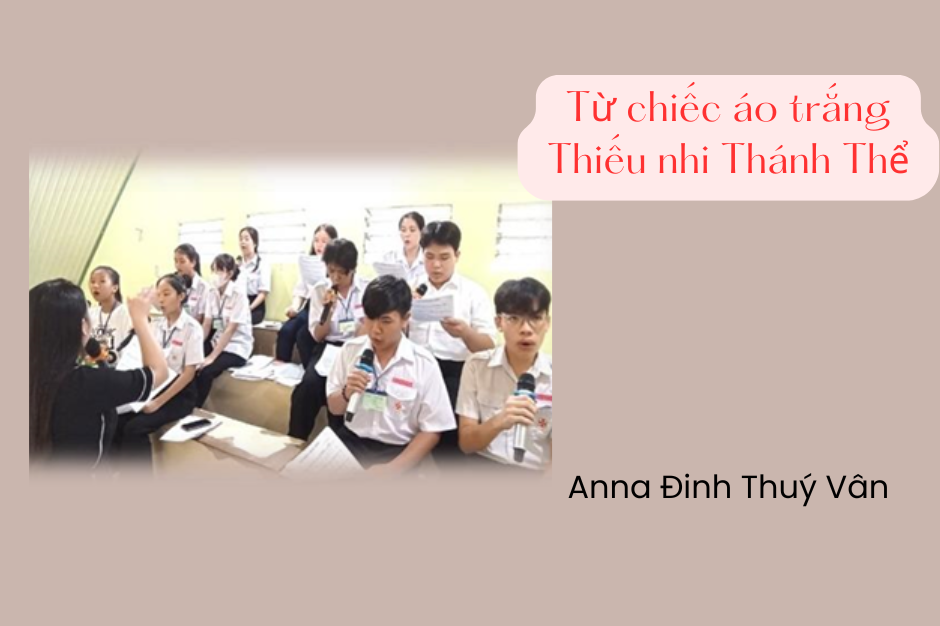 Từ chiếc áo trắng Thiếu nhi Thánh Thể