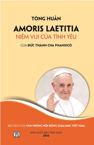 Thông báo phát hành sách Tông huấn Amoris Laetitia - Niềm vui của tình yêu