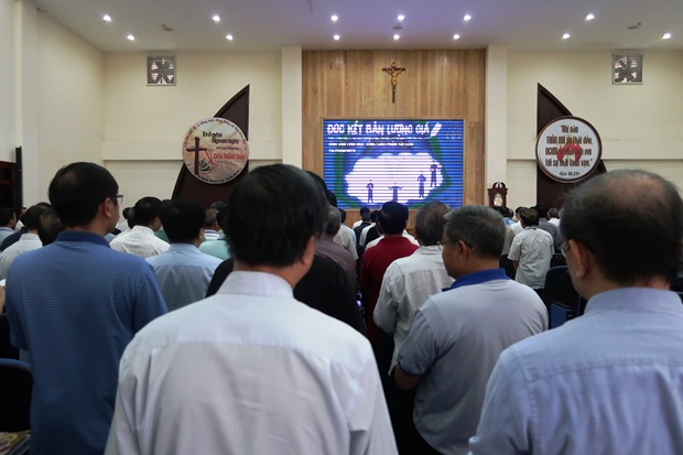 TGP Sài Gòn 2019: Linh mục đoàn tĩnh tâm