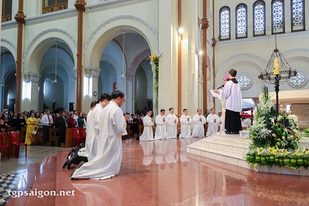 Thánh lễ truyền chức Phó tế (13.1.2023)