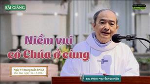 Niềm vui có Chúa ở cùng - Lm. Phêrô Nguyễn Văn Hiền