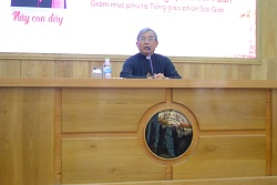 Đức Giám mục Louis Nguyễn Anh Tuấn huấn đức tại ĐCV Sài Gòn