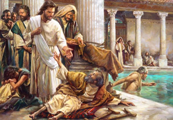 Daily Meditation: ``Jesus saw him, and since he knew how long this man had been lying there...``