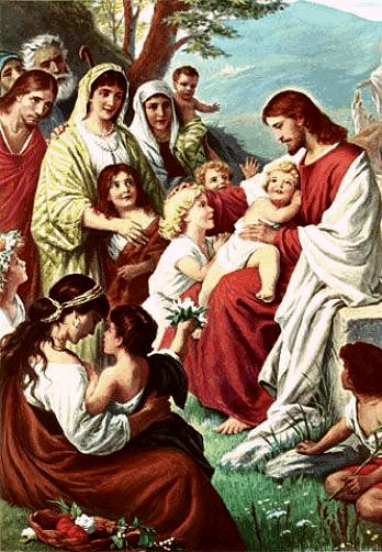 Daily Meditation: ``Little children were brought to Jesus that He might lay his hands on them with a prayer``