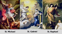 Các thiên thần của TC - Các Tổng lãnh Thiên thần Michael, Gabriel, Raphael