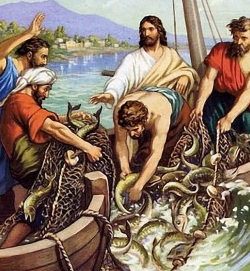Daily Meditation: ``They gather the good fish in buckets...``
