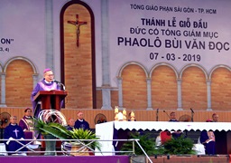 lễ Giỗ đầu Đức TGM Phaolô Bùi Văn Đọc - Bài giảng của ĐTGM Giuse Nguyễn Chí Linh