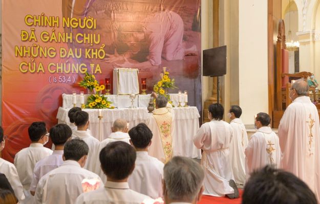 Tổng giáo phận Sài Gòn: Thánh lễ Tiệc ly 2021