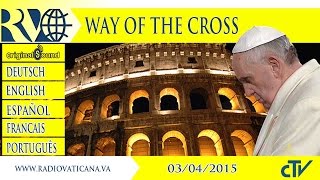 Đàng thánh giá tại hý trường Colosseo (3.4.2015)