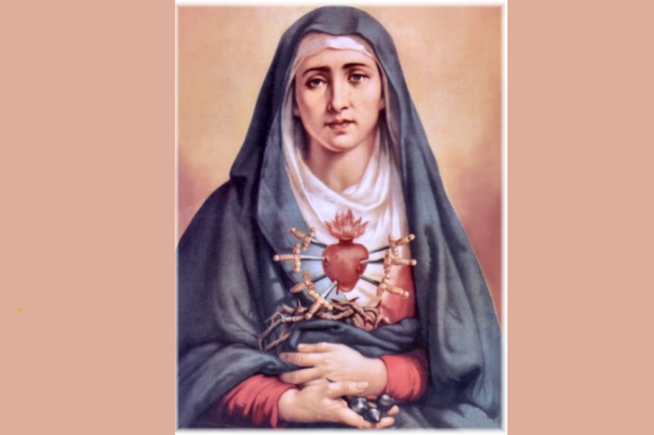 Ngày 15/9: Kính nhớ Bảy sự thương khó của Đức Trinh Nữ Maria (Lễ Đức Mẹ Sầu Bi)