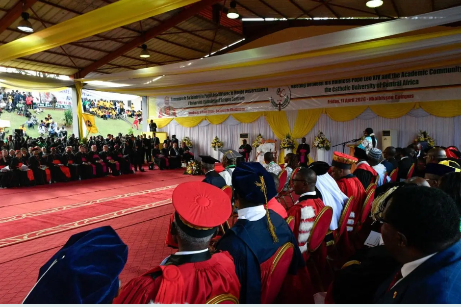 Diễn văn Đức Thánh Cha Lêô XIV gặp gỡ Giới đại học tại Trường Đại học Công giáo Trung Phi trong cuộc tông du Camerun ngày 17/4/2026