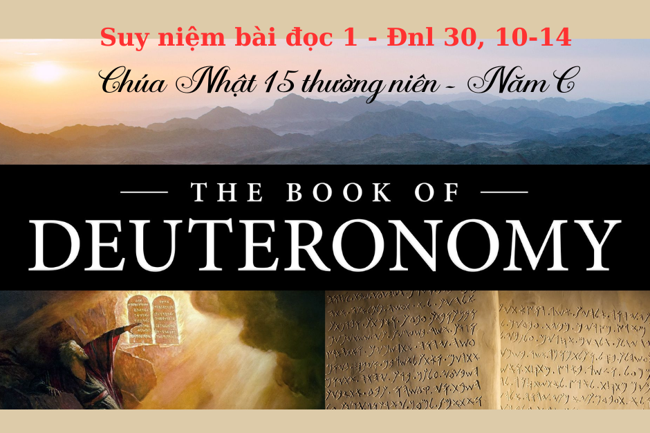 Suy niệm Bài đọc 1 - Chúa Nhật XV thường niên - năm C - Đnl 30, 10-14 - Thiên Chúa can thiệp