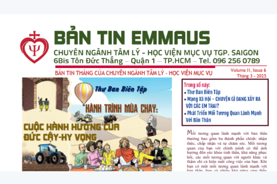 Bản tin Emmaus tháng 3/2025