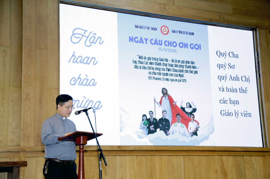 Ban Giáo lý viên Cơ sở Sài Gòn: Ngày cầu nguyện cho ơn gọi