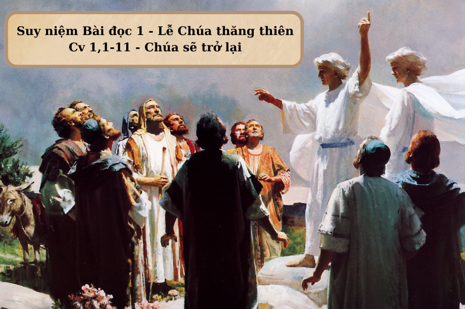 Suy niệm Bài đọc 1 - Lễ Chúa thăng thiên - Cv 1,1-11 - Chúa sẽ trở lại