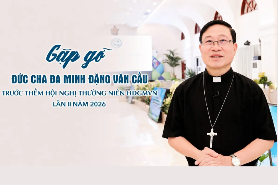 Gặp gỡ Đức cha Đa Minh Đặng Văn Cầu trước thềm Hội nghị thường niên Hội đồng Giám mục Việt Nam kỳ II năm 2026