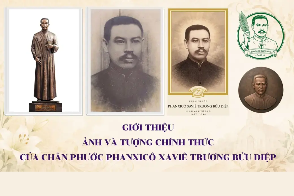 Giáo phận Cần Thơ giới thiệu ảnh và tượng chính thức của Chân phước Phanxicô Xaviê Trương Bửu Diệp
