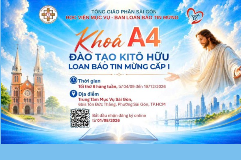 Khai giảng khóa A4 - Đào tạo Kitô hữu Loan báo Tin Mừng cấp 1