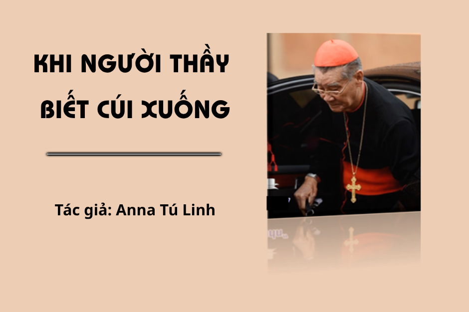 Khi người thầy biết cúi xuống