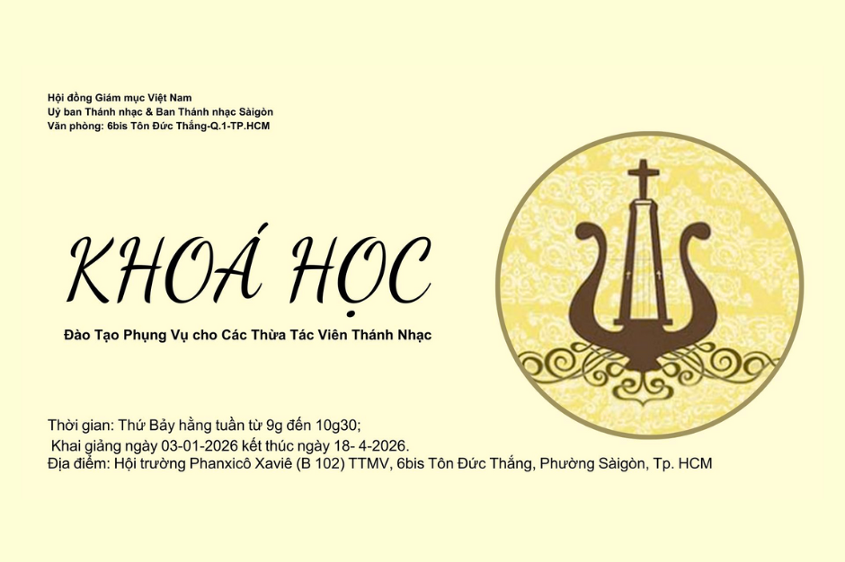 Đào Tạo Phụng Vụ cho Các Thừa Tác Viên Thánh Nhạc