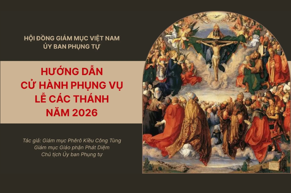 Ủy ban Phụng tự hướng dẫn cử hành phụng vụ lễ Các thánh năm 2026