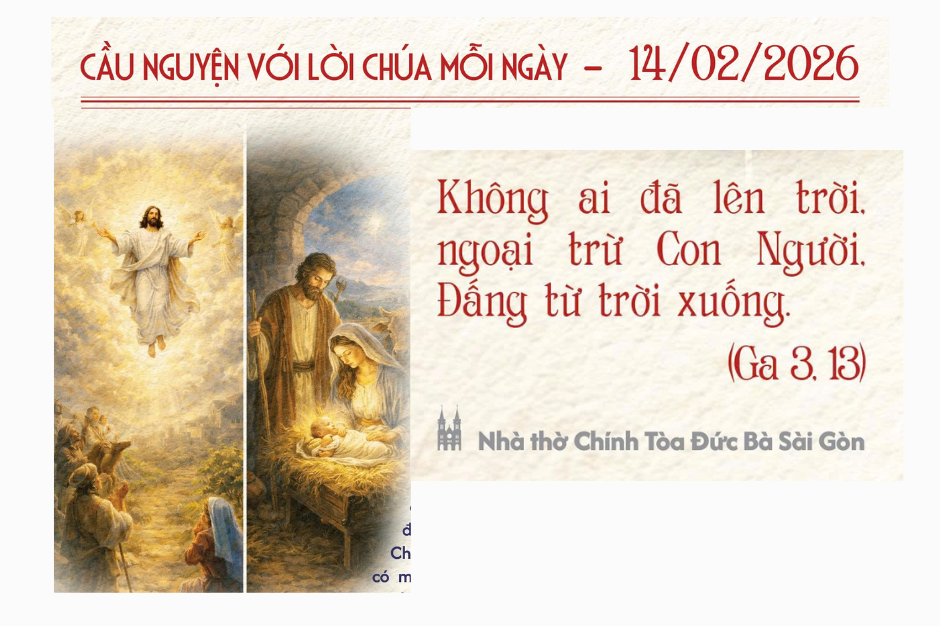 Cầu nguyện với Lời Chúa mỗi ngày - 14/02/2026