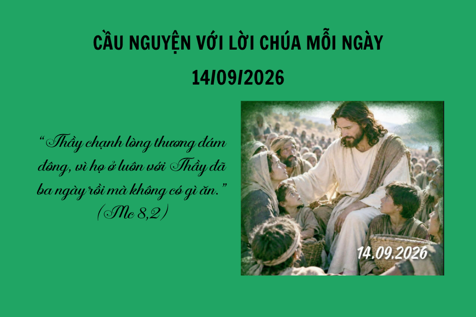Cầu nguyện với Lời Chúa mỗi ngày - 14/09/2026