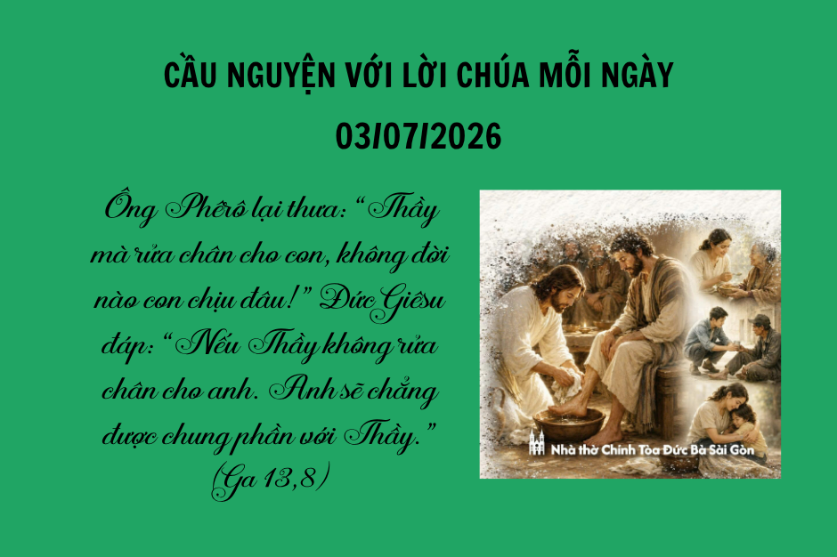 Cầu nguyện với Lời Chúa mỗi ngày - 07/07/2026