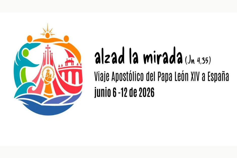 Logo và khẩu hiệu chuyến viếng thăm của Đức Thánh Cha tại Tây Ban Nha