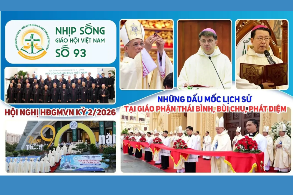 Hội nghị thường niên HĐGMVN - Những dấu mốc lịch sử tại các Giáo phận Thái Bình, Bùi Chu, Phát Diệm: Nhịp sống Giáo hội Việt Nam số 93 (22/9/2026 - 28/9/2026)