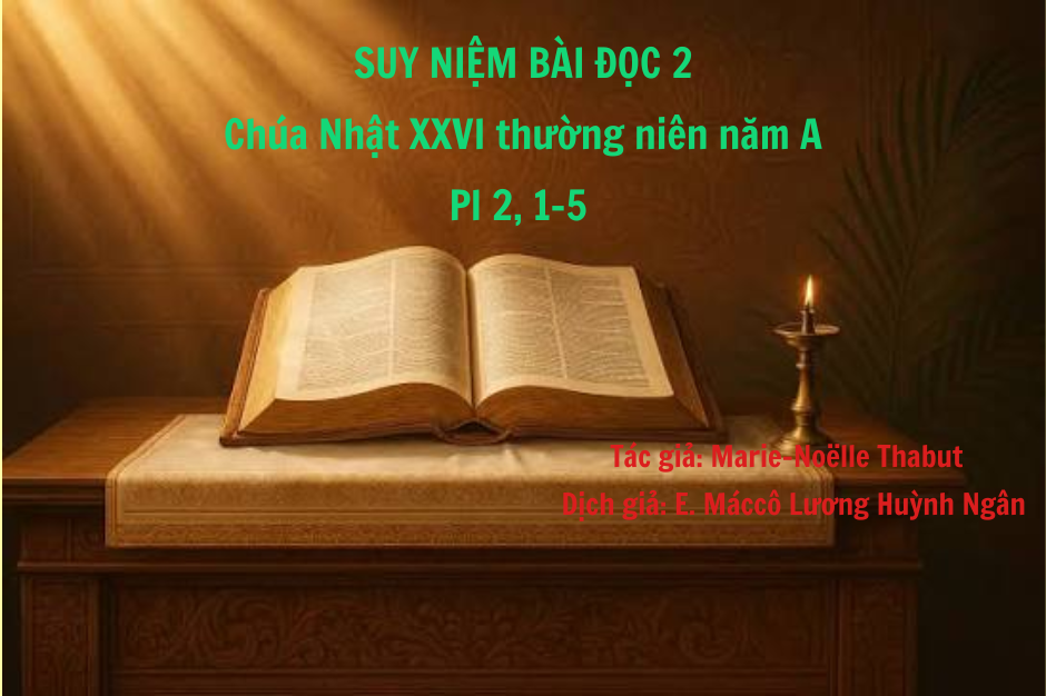 Suy niệm Bài đọc 2 - Chúa Nhật XXXI thường niên năm A - Pl 2, 1-5 - Quà tặng nhưng không