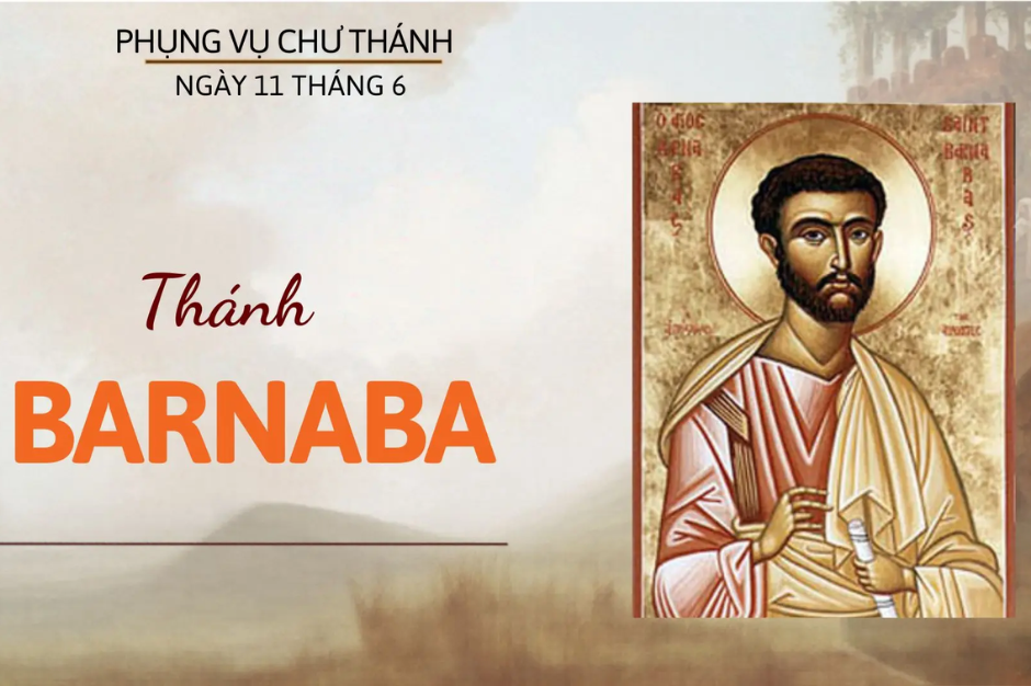 Ngày 11 tháng 6: Thánh Barnaba, Tông đồ