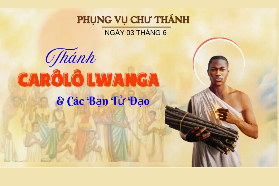 Thánh Carôlô Lwanga và 21 bạn tử đạo tại Uganda