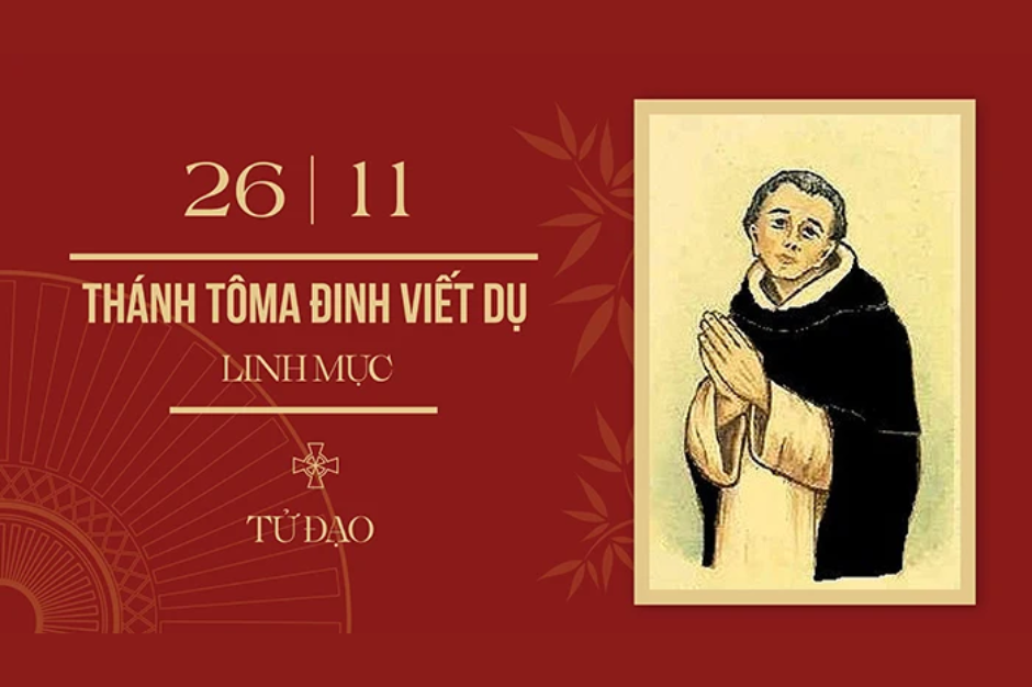 Thánh Tôma Đinh Viết Dụ, tử đạo ngày 26 tháng 11 năm 1839