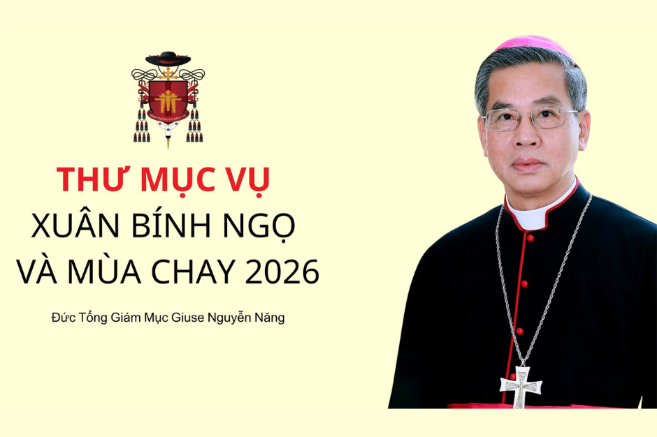 Thư mục vụ Xuân Bính Ngọ và Mùa Chay 2026