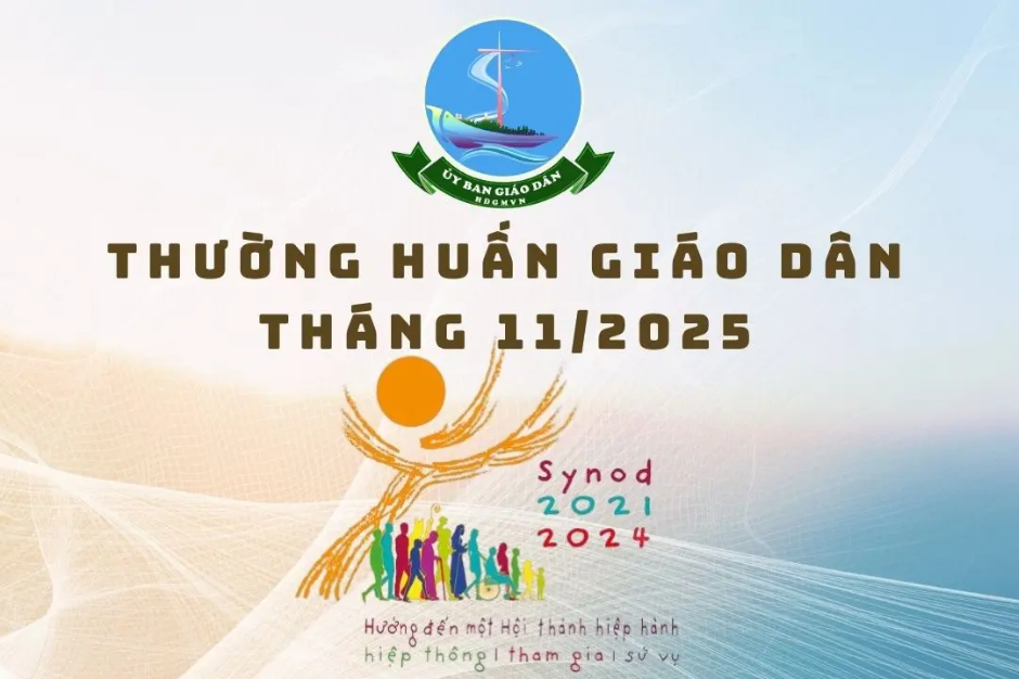 Ủy ban Giáo dân: Thường huấn tháng 11/2025