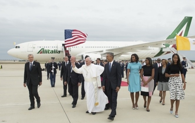 Sân bay Andrews, Washington, D.C (22/9/2015)